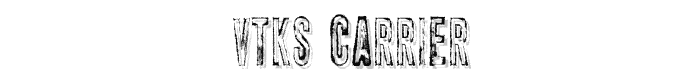 vtks carrier font